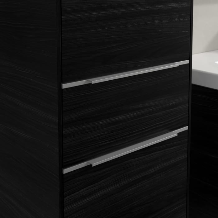 Villeroy & Boch Subway 3.0 Hochschrank 40 x 171 cm mit 1 Auszug und 2 Türen, Anschlag links