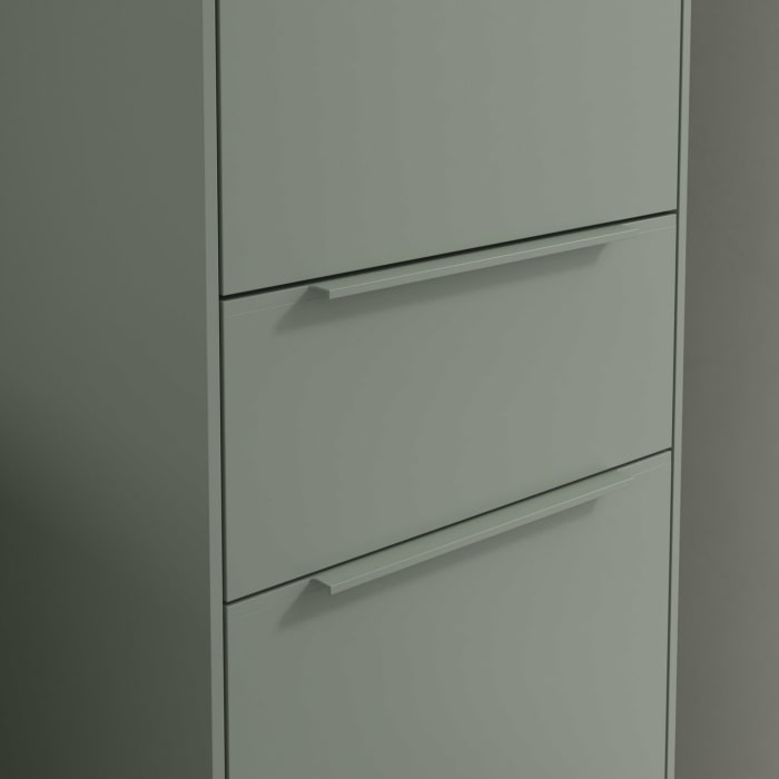 Villeroy & Boch Subway 3.0 Hochschrank 40 x 171 cm mit 1 Auszug und 2 Türen, Anschlag rechts