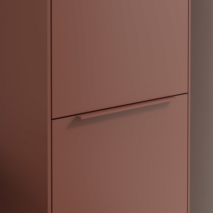 Villeroy & Boch Subway 3.0 Hochschrank 45 x 171 cm mit 1 Wäscheklappe und 1 Tür, Anschlag rechts