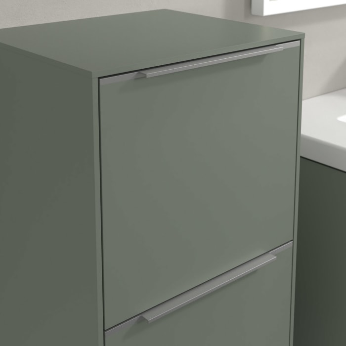 Villeroy & Boch Subway 3.0 Seitenschrank 40 x 86 cm mit 1 Auszug und 1 Tür, Anschlag links