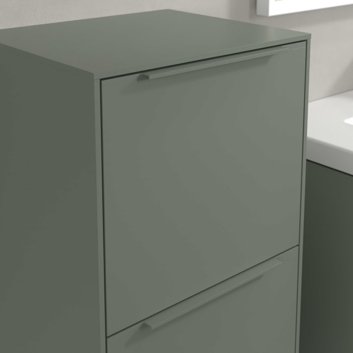 Villeroy & Boch Subway 3.0 Seitenschrank 40 x 86 cm mit 1 Auszug und 1 Tür, Anschlag links