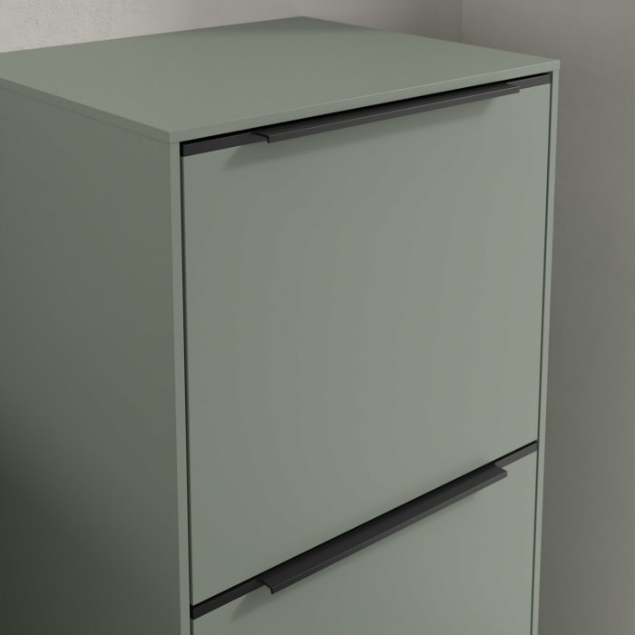 Villeroy & Boch Subway 3.0 Seitenschrank 40 x 86 cm mit 1 Auszug und 1 Tür, Anschlag rechts