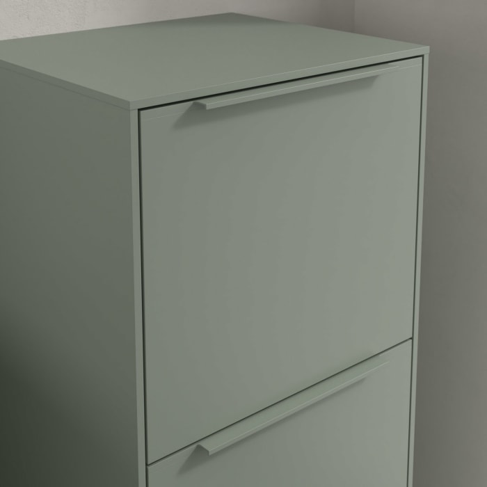 Villeroy & Boch Subway 3.0 Seitenschrank 40 x 86 cm mit 1 Auszug und 1 Tür, Anschlag rechts