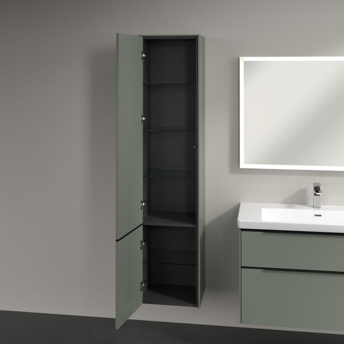 Villeroy & Boch Subway 3.0 Hochschrank 40 x 171 cm mit 2 Türen, Anschlag links