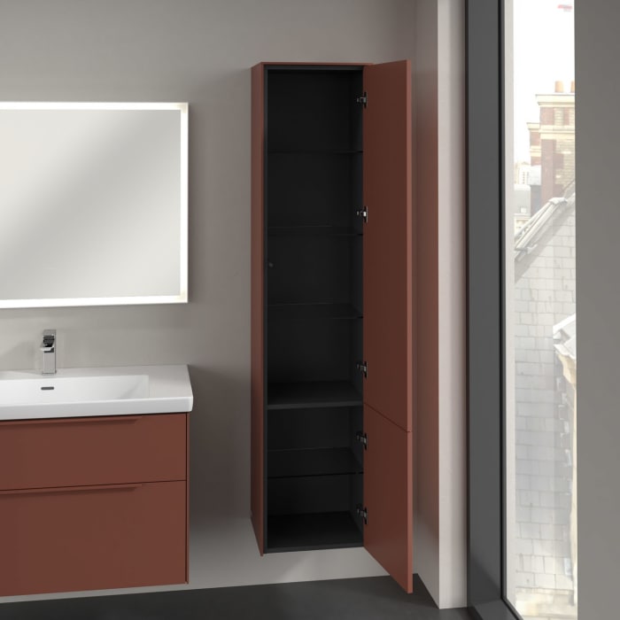 Villeroy & Boch Subway 3.0 Hochschrank 40 x 171 cm mit 2 Türen, Anschlag rechts