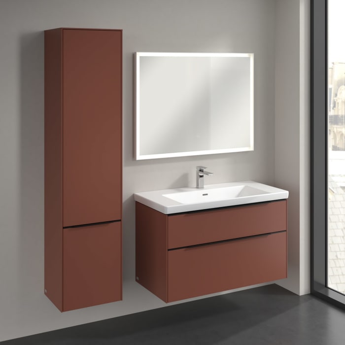 Villeroy & Boch Subway 3.0 Hochschrank 40 x 171 cm mit 2 Türen, Anschlag links