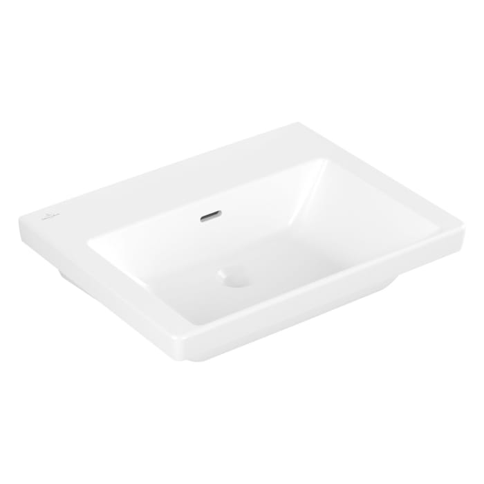 Villeroy & Boch Subway 3.0 Waschtisch 60 cm, ohne Hahnloch, mit Überlauf
