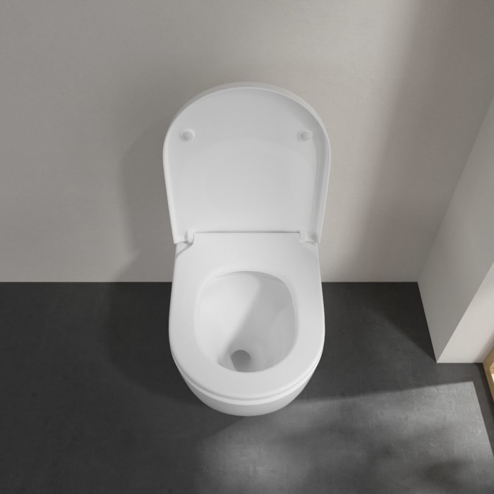 Villeroy & Boch Subway 3.0 Tiefspül-WC spülrandlos, bodenstehend, mit TwistFlush