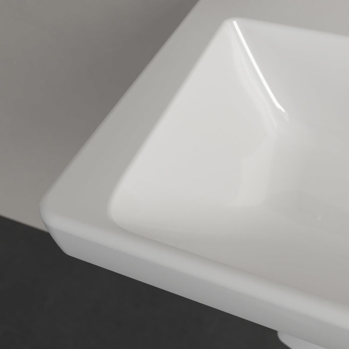 Villeroy & Boch Subway 3.0 Waschtisch 55 cm, ohne Hahnloch, ohne Überlauf