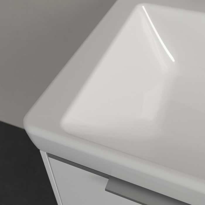 Villeroy & Boch Subway 3.0 Waschtisch 60 cm, mit 1 Hahnloch, ohne Überlauf