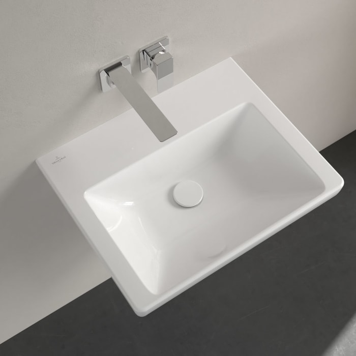 Villeroy & Boch Subway 3.0 Waschtisch 55 cm, ohne Hahnloch, ohne Überlauf