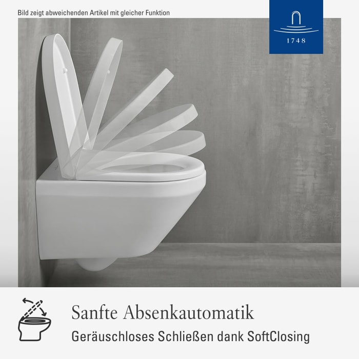 Villeroy & Boch Subway 2.0/3.0 WC-Sitz mit SoftClosing, QuickRelease