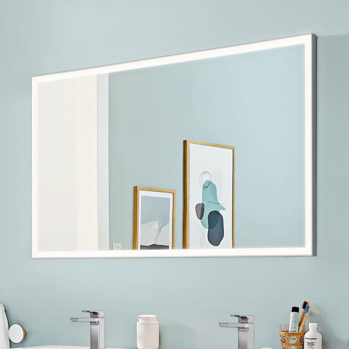 Villeroy & Boch Subway 3.0 Badspiegel mit Beleuchtung und Sensordimmer in 120 x 75 cm