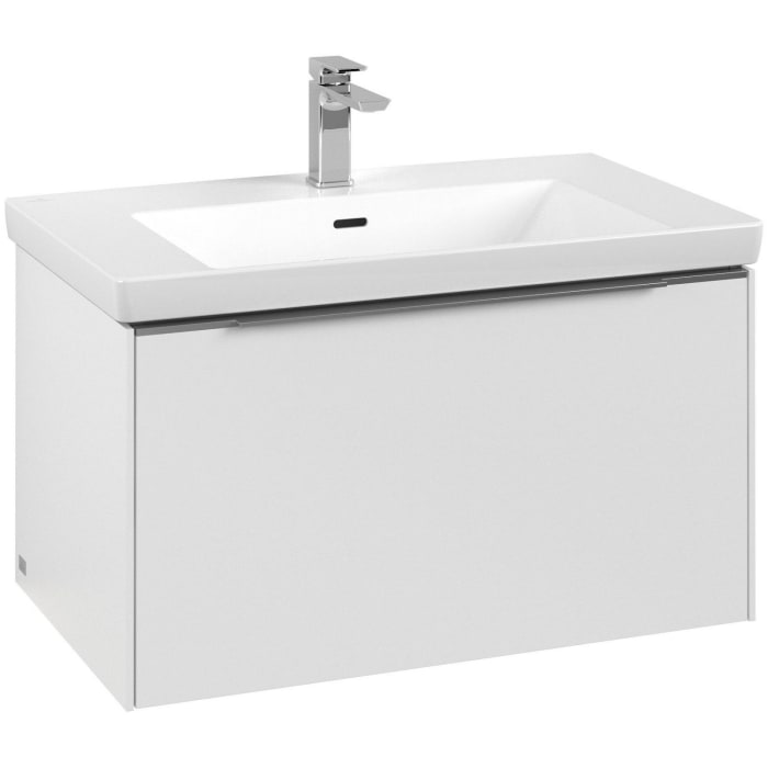 Villeroy & Boch Subway 3.0 Waschtischunterschrank 77,2 cm, 1 Auszug, mit LED-Beleuchtung