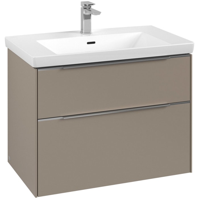 Villeroy & Boch Subway 3.0 Waschtischunterschrank 77,2 cm, 2 Auszüge, ohne LED-Beleuchtung