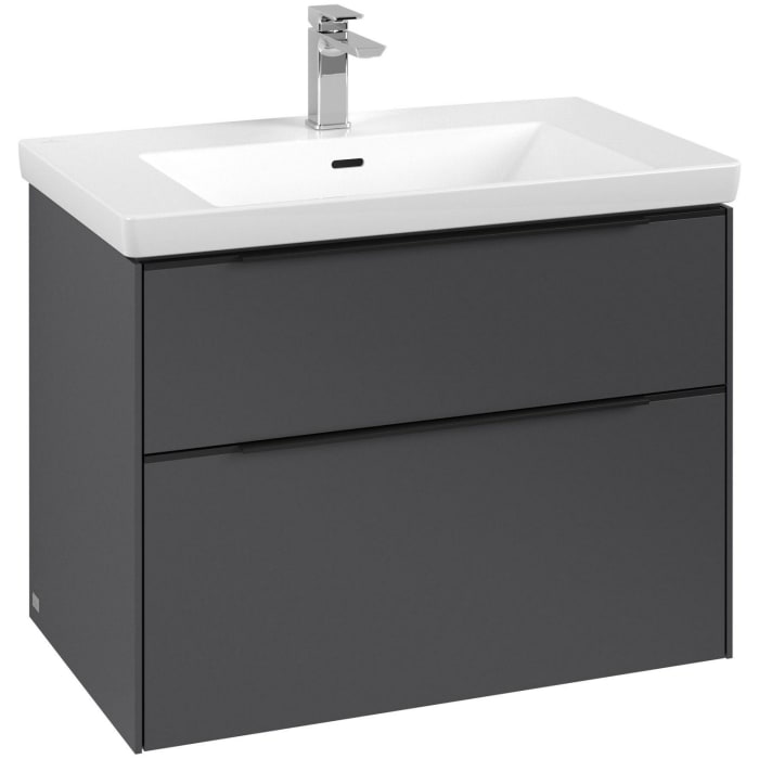 Villeroy & Boch Subway 3.0 Waschtischunterschrank 77,2 cm, 2 Auszüge, ohne LED-Beleuchtung