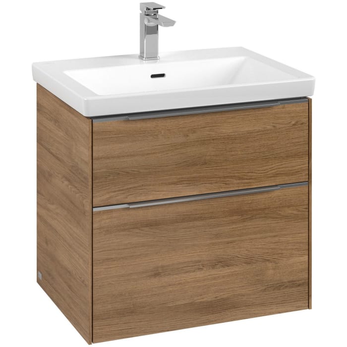 Villeroy & Boch Subway 3.0 Waschtischunterschrank 62,2 cm, 2 Auszüge, ohne LED-Beleuchtung