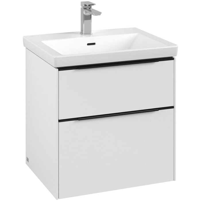 Villeroy & Boch Subway 3.0 Waschtischunterschrank 57,2 cm, 2 Auszüge, ohne LED-Beleuchtung