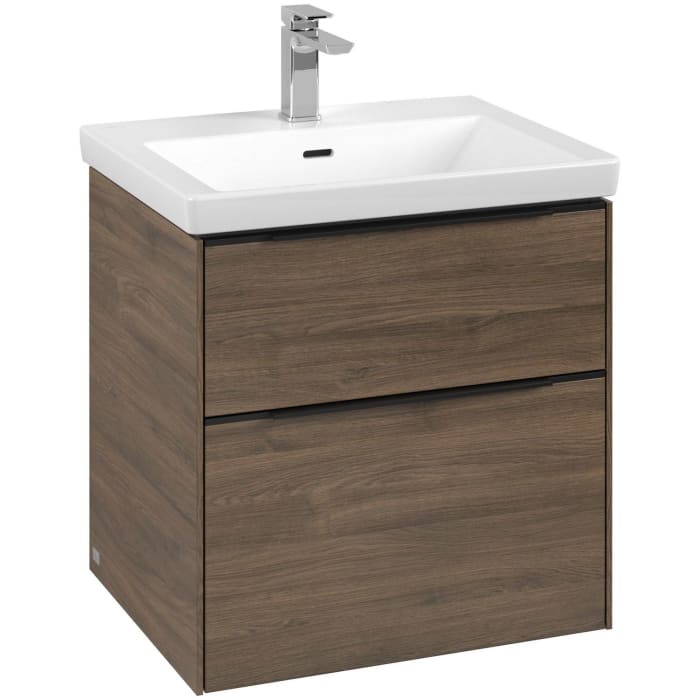 Villeroy & Boch Subway 3.0 Waschtischunterschrank 57,2 cm, 2 Auszüge, ohne LED-Beleuchtung