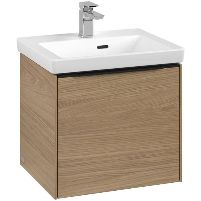 Villeroy & Boch Subway 3.0 Waschtischunterschrank 47,3 cm, 1 Auszug, mit LED-Beleuchtung