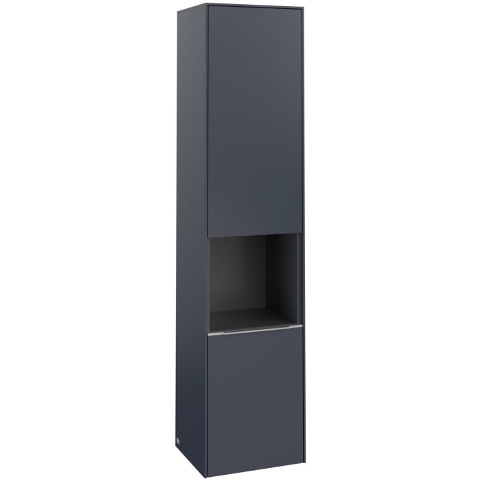 Villeroy & Boch Subway 3.0 Hochschrank 40 x 171 cm mit 1 offenen Fach und 2 Türen, Anschlag links