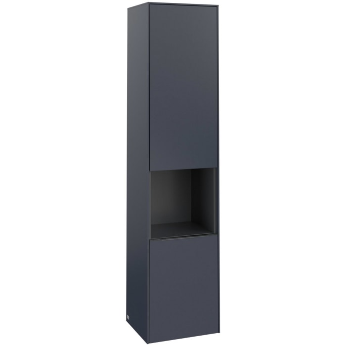 Villeroy & Boch Subway 3.0 Hochschrank 40 x 171 cm mit 1 offenen Fach und 2 Türen, Anschlag links