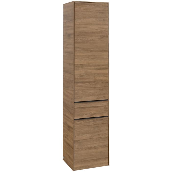 Villeroy & Boch Subway 3.0 Hochschrank 40 x 171 cm mit 1 Auszug und 2 Türen, Anschlag links