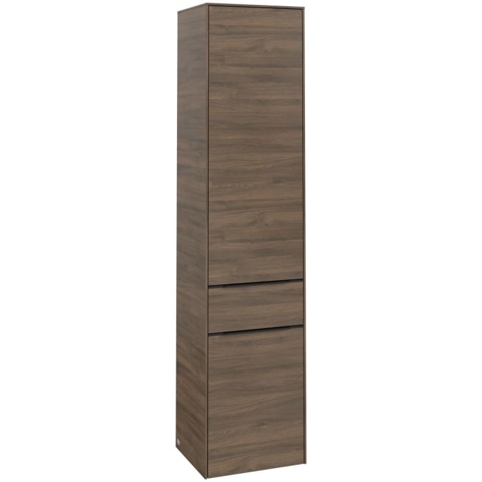 Villeroy & Boch Subway 3.0 Hochschrank 40 x 171 cm mit 1 Auszug und 2 Türen, Anschlag links