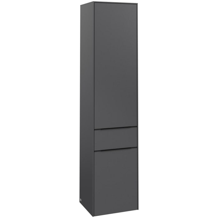 Villeroy & Boch Subway 3.0 Hochschrank 40 x 171 cm mit 1 Auszug und 2 Türen, Anschlag links