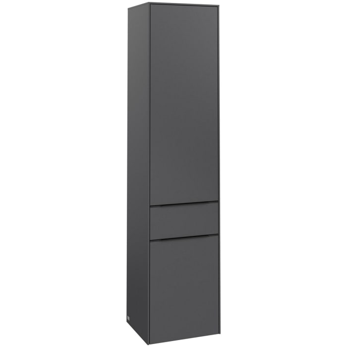 Villeroy & Boch Subway 3.0 Hochschrank 40 x 171 cm mit 1 Auszug und 2 Türen, Anschlag rechts