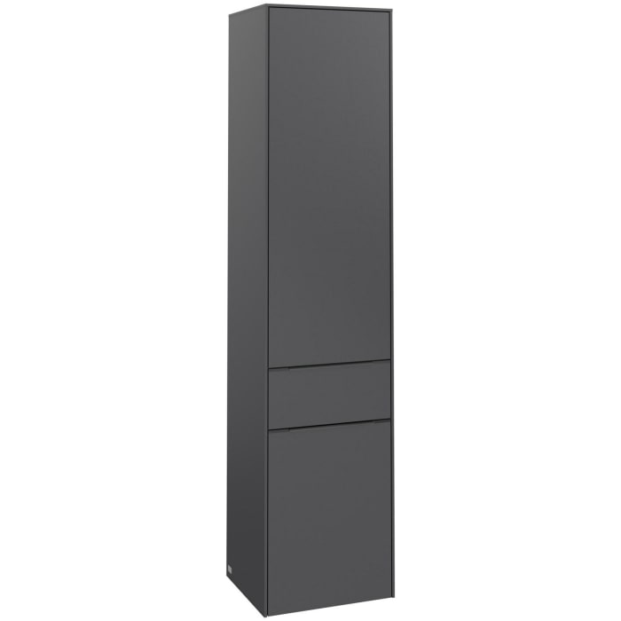 Villeroy & Boch Subway 3.0 Hochschrank 40 x 171 cm mit 1 Auszug und 2 Türen, Anschlag rechts