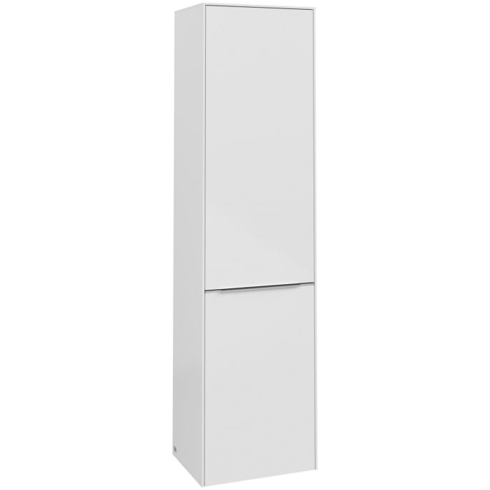 Villeroy & Boch Subway 3.0 Hochschrank 45 x 171 cm mit 1 Wäscheklappe und 1 Tür, Anschlag links