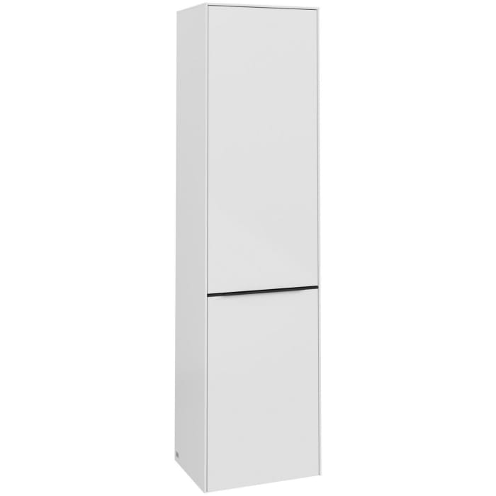 Villeroy & Boch Subway 3.0 Hochschrank 45 x 171 cm mit 1 Wäscheklappe und 1 Tür, Anschlag links