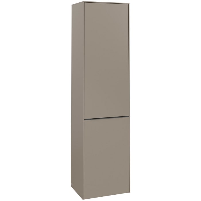 Villeroy & Boch Subway 3.0 Hochschrank 45 x 171 cm mit 1 Wäscheklappe und 1 Tür, Anschlag links