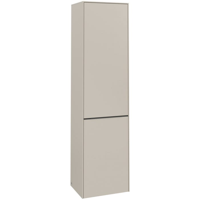 Villeroy & Boch Subway 3.0 Hochschrank 45 x 171 cm mit 1 Wäscheklappe und 1 Tür, Anschlag links