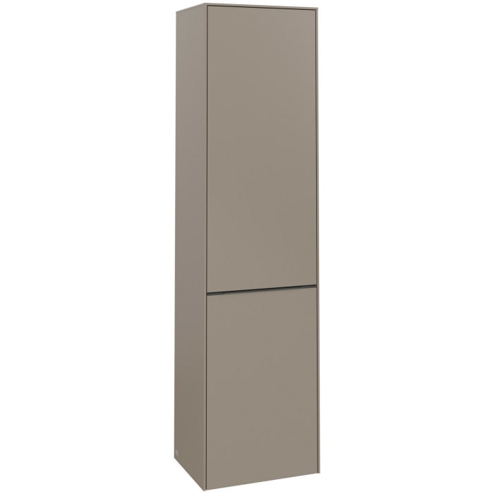 Villeroy & Boch Subway 3.0 Hochschrank 45 x 171 cm mit 1 Wäscheklappe und 1 Tür, Anschlag rechts