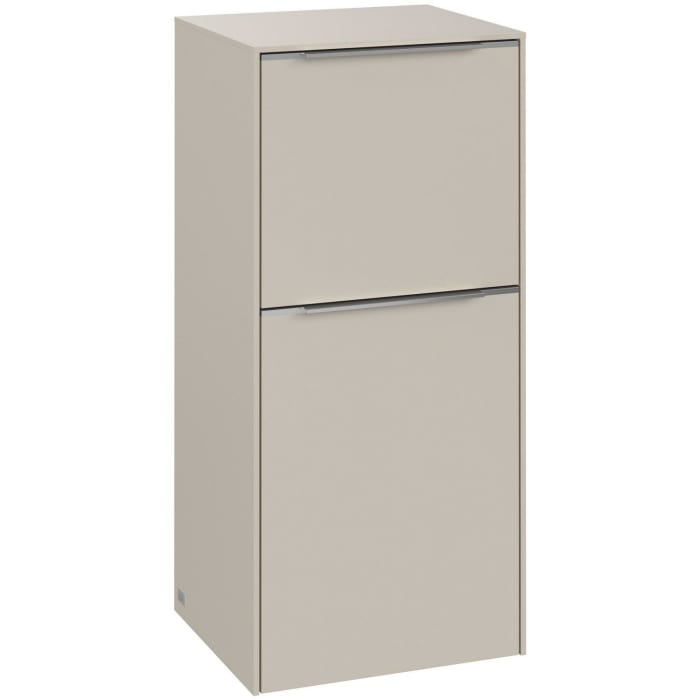 Villeroy & Boch Subway 3.0 Seitenschrank 40 x 86 cm mit 1 Auszug und 1 Tür, Anschlag links