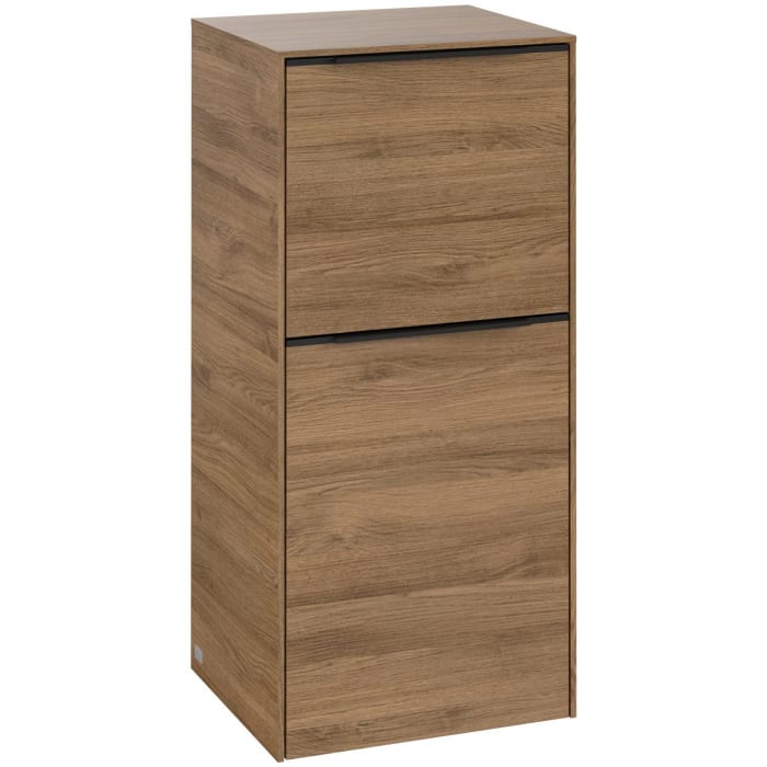 Villeroy & Boch Subway 3.0 Seitenschrank 40 x 86 cm mit 1 Auszug und 1 Tür, Anschlag links