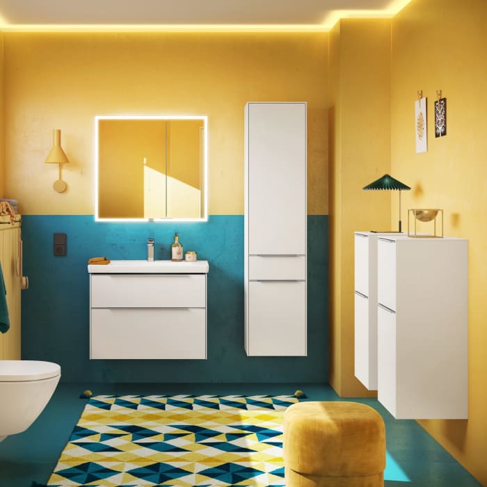 Villeroy & Boch Subway 3.0 Seitenschrank 40 x 86 cm mit 1 Auszug und 1 Tür, Anschlag links