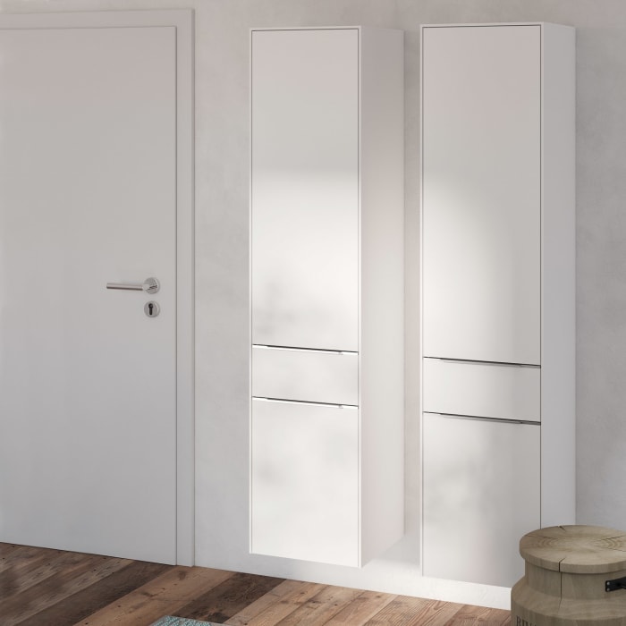 Villeroy & Boch Subway 3.0 Hochschrank 40 x 171 cm mit 1 Auszug und 2 Türen, Anschlag links