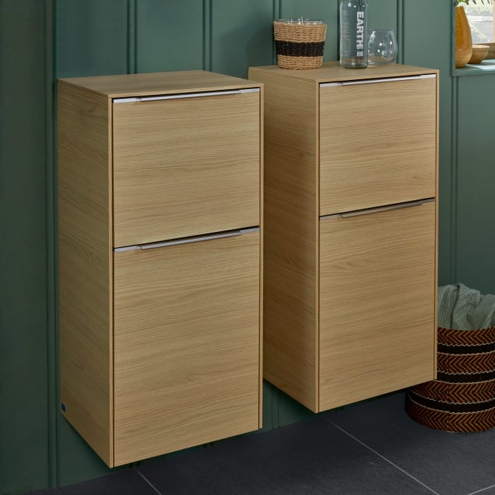 Villeroy & Boch Subway 3.0 Seitenschrank 40 x 86 cm mit 1 Auszug und 1 Tür, Anschlag links