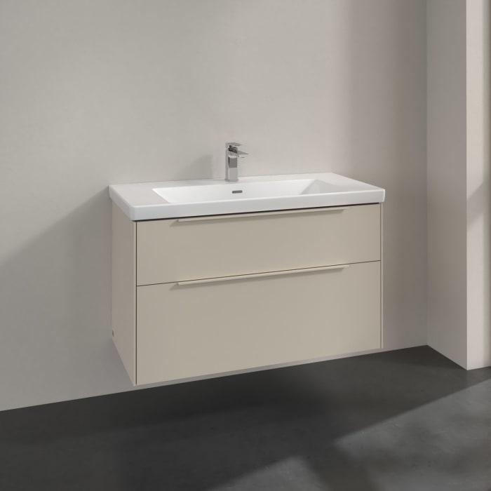 Villeroy & Boch Subway 3.0 Waschtischunterschrank 97,3 cm, 2 Auszüge, ohne LED-Beleuchtung