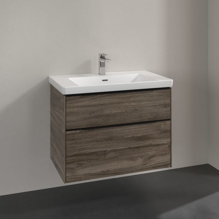 Villeroy & Boch Subway 3.0 Waschtischunterschrank 77,2 cm, 2 Auszüge, ohne LED-Beleuchtung