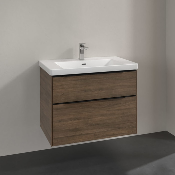 Villeroy & Boch Subway 3.0 Waschtischunterschrank 77,2 cm, 2 Auszüge, ohne LED-Beleuchtung