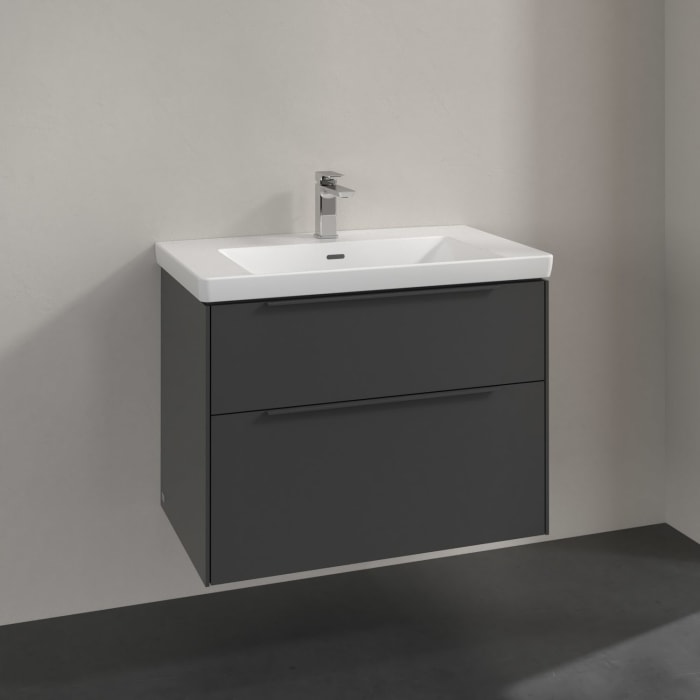Villeroy & Boch Subway 3.0 Waschtischunterschrank 77,2 cm, 2 Auszüge, ohne LED-Beleuchtung