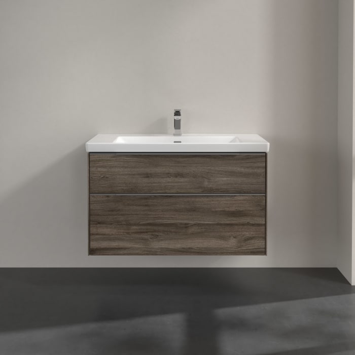 Villeroy & Boch Subway 3.0 Waschtischunterschrank 97,3 cm, 2 Auszüge, ohne LED-Beleuchtung