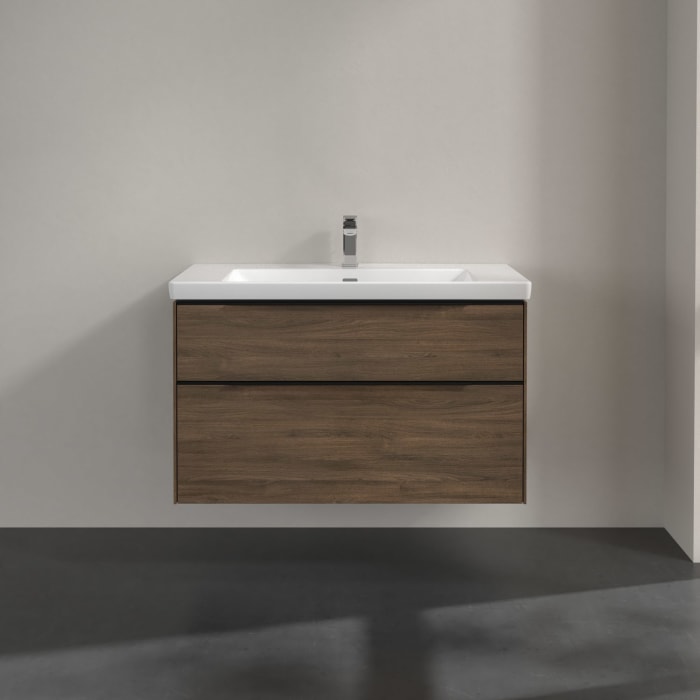 Villeroy & Boch Subway 3.0 Waschtischunterschrank 97,3 cm, 2 Auszüge, ohne LED-Beleuchtung