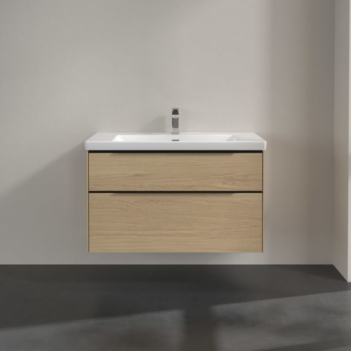 Villeroy & Boch Subway 3.0 Waschtischunterschrank 97,3 cm, 2 Auszüge, ohne LED-Beleuchtung