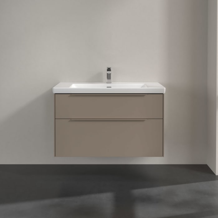 Villeroy & Boch Subway 3.0 Waschtischunterschrank 97,3 cm, 2 Auszüge, ohne LED-Beleuchtung