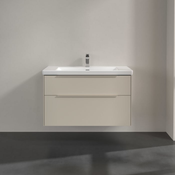 Villeroy & Boch Subway 3.0 Waschtischunterschrank 97,3 cm, 2 Auszüge, ohne LED-Beleuchtung